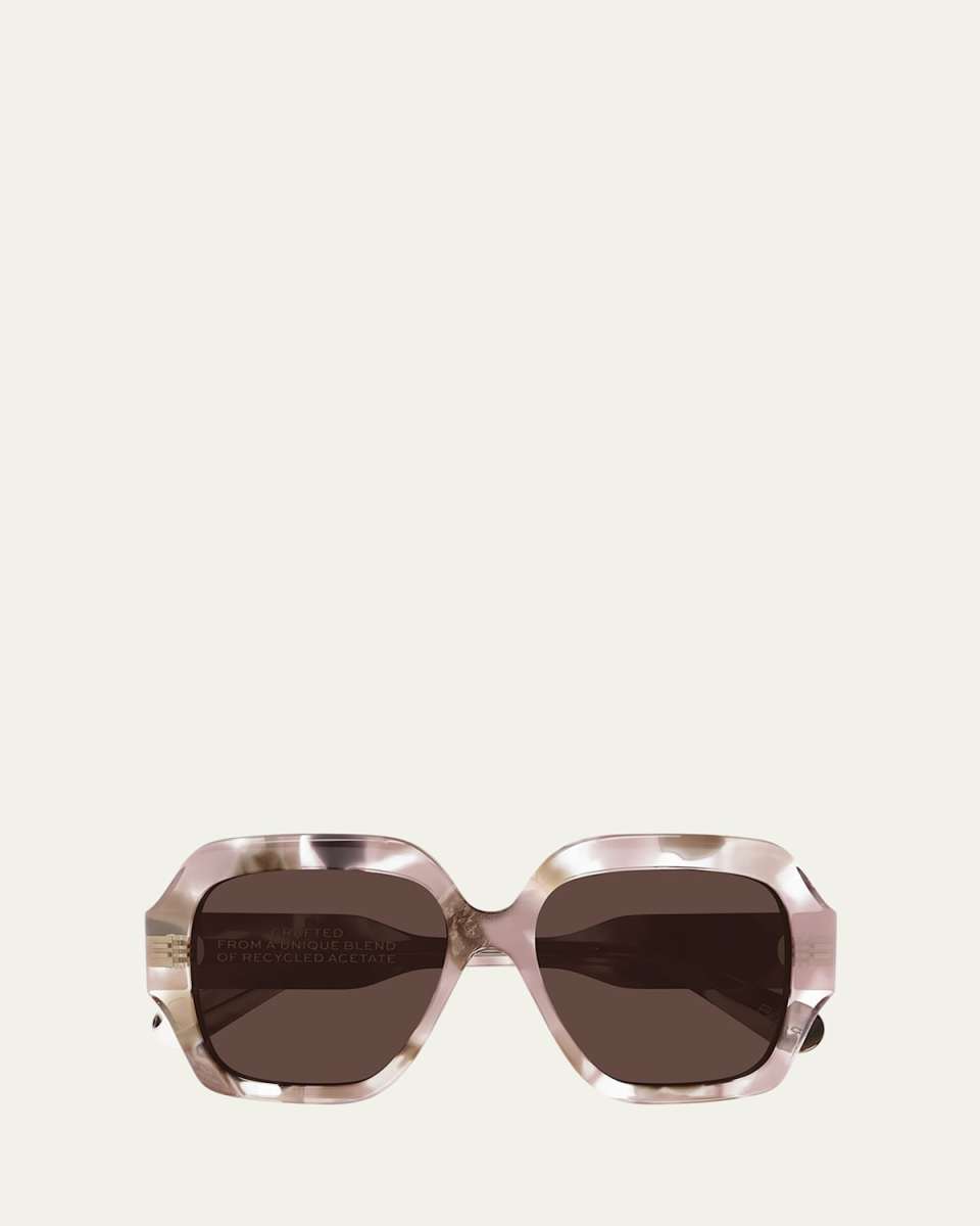 Gayia Rectangle Acetate Sunglasses